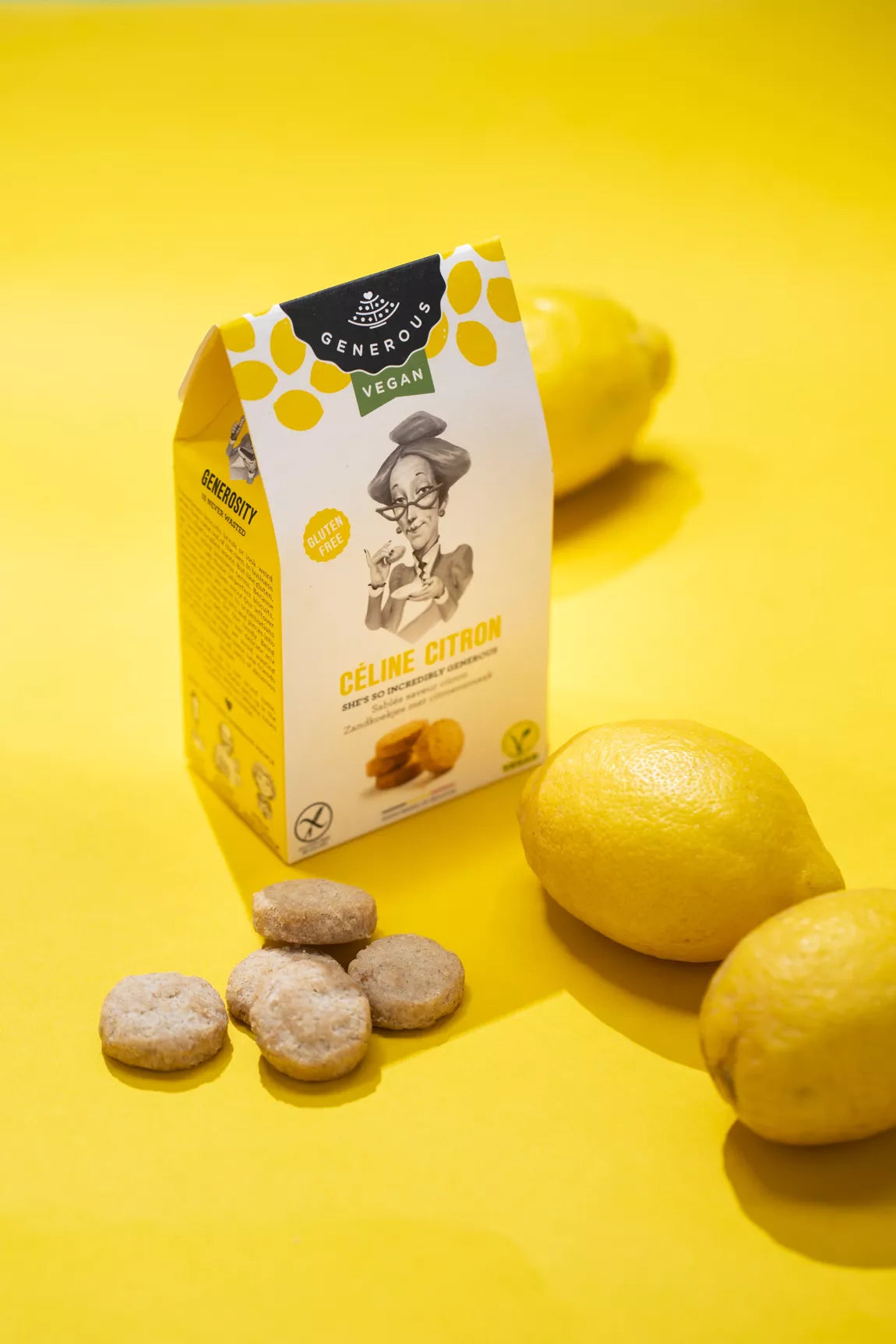 "Céline Citron" Lemon shortbread - Generous