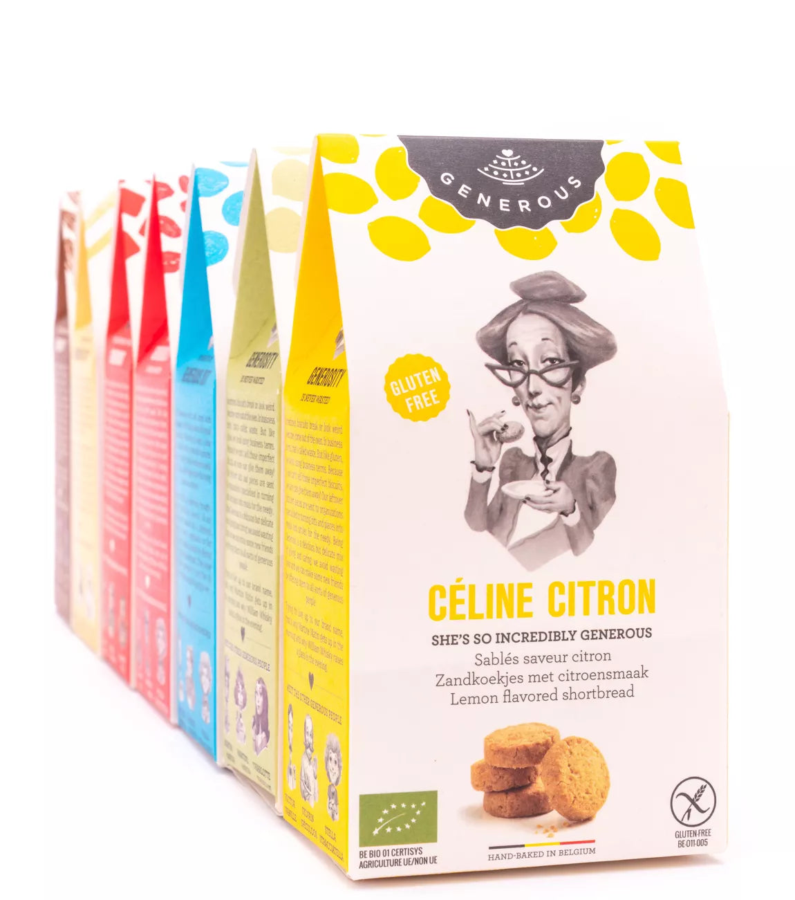 "Céline Citron" Lemon shortbread - Generous