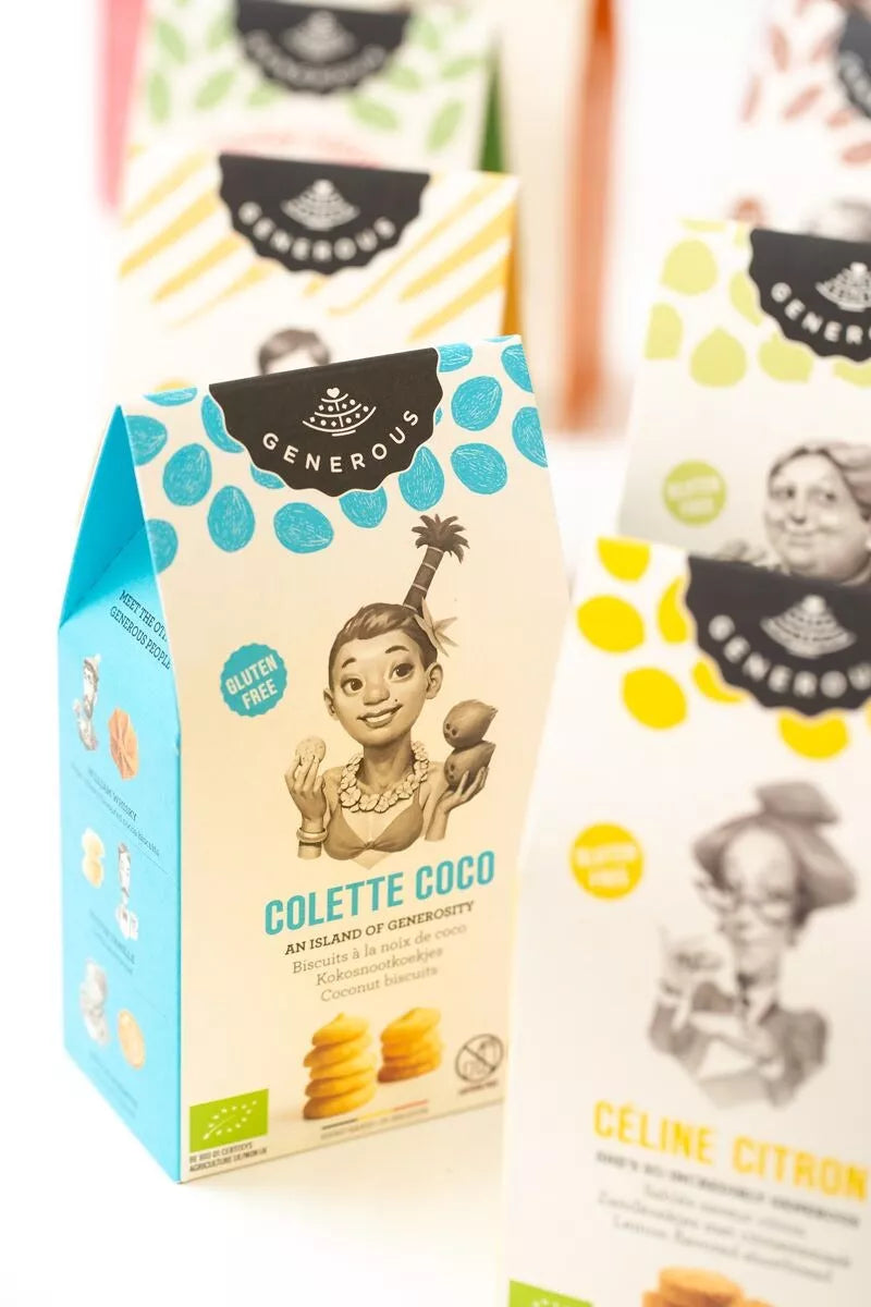 "Colette Coco" Coconut biscuits - Generous