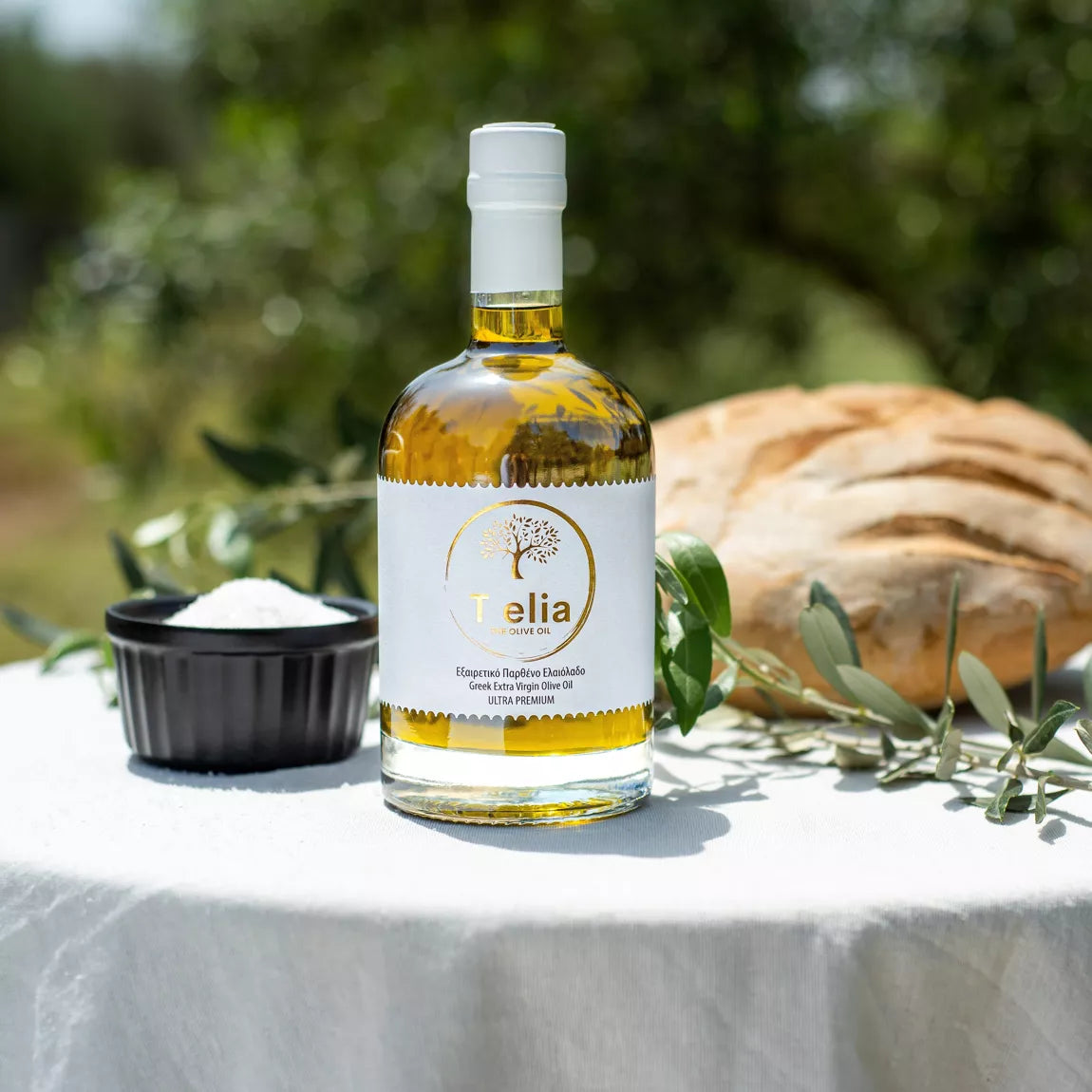 T elia Olive Oil - Ultra Premium EVOO Flint