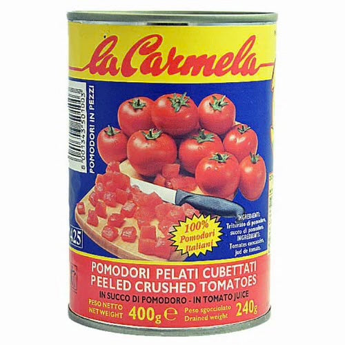Diced tomatoes - La Carmela