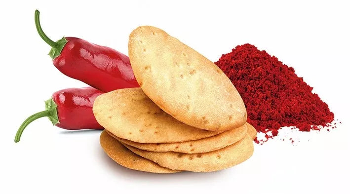 Crackers with Smoked Hot Paprika & Olive Oil - Lady Joseph