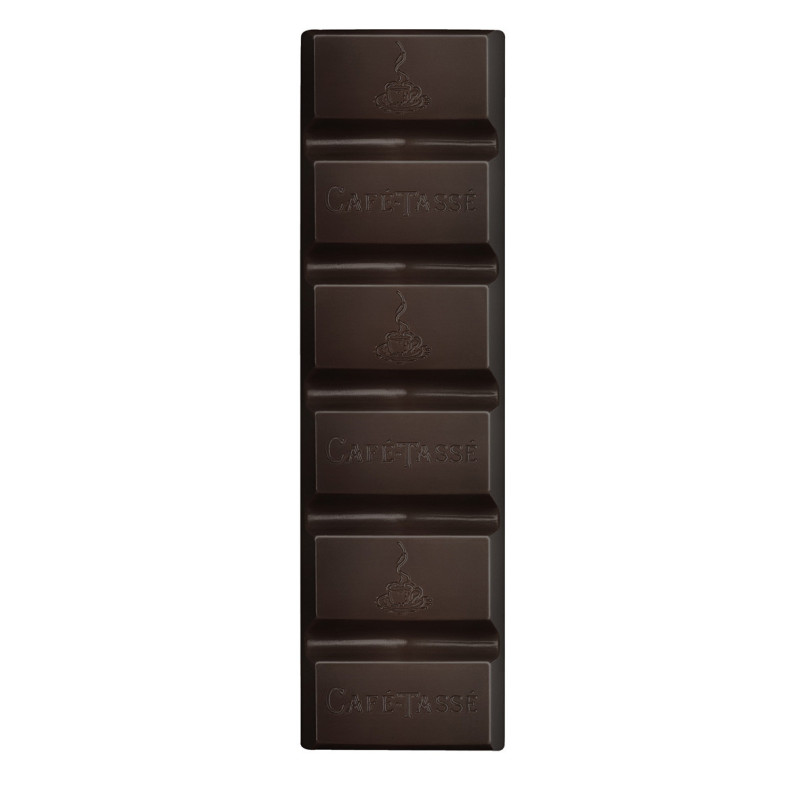 Dark Chocolate Bar & Fleur de Sel - Café Tasse