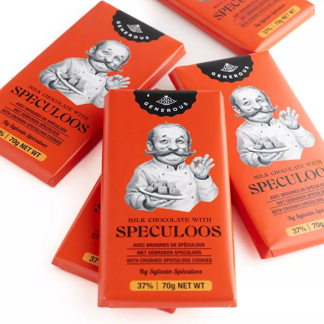 Milk Chocolate with Speculoos Chips - Generous