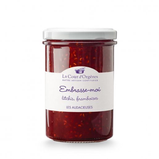 Raspberry & Litchi Jam - La Cours D’orgeres