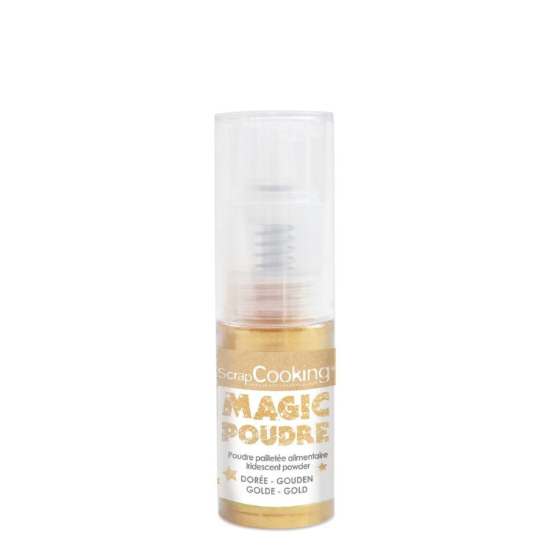 Magic Powder Gold Iridescent - Scrapcooking
