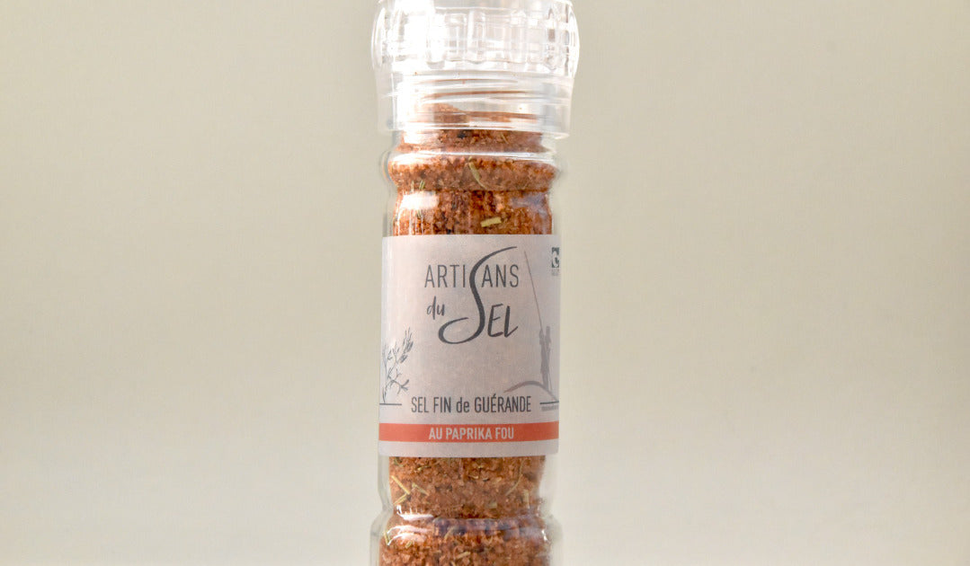 Mill Fine Guérande Salt Crazy Paprika - Artisan du Sel