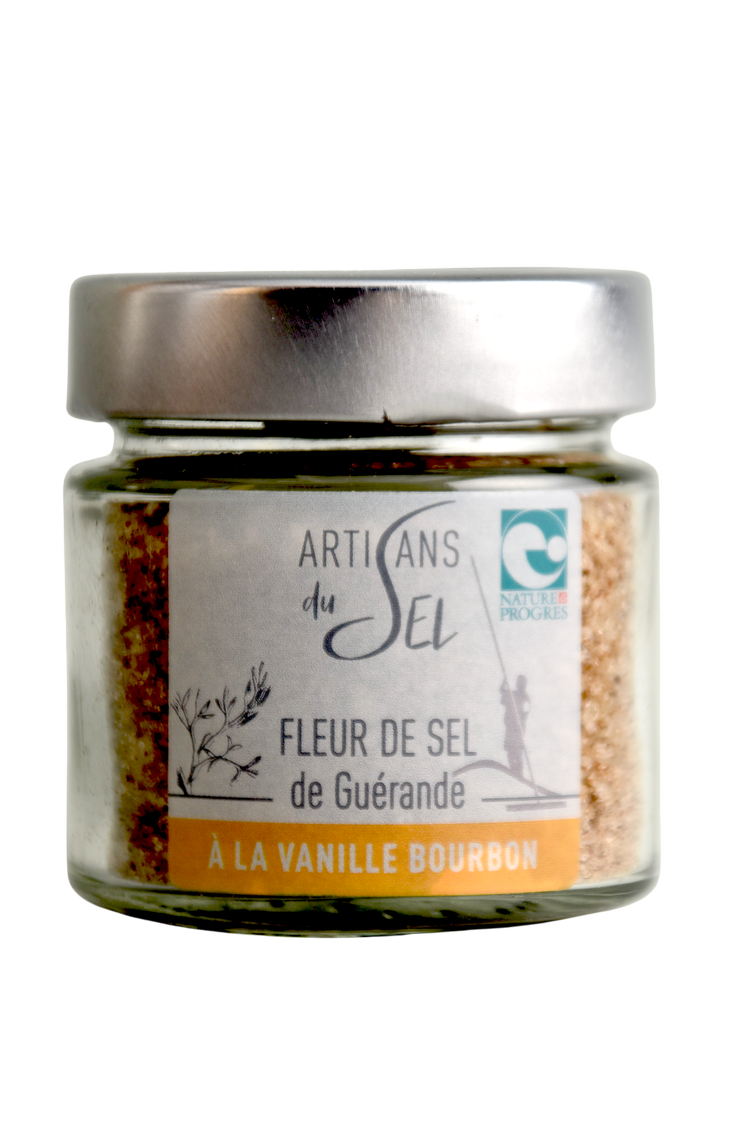 Fleur de Sel de Guérande Vanilla Bourbon 85gr