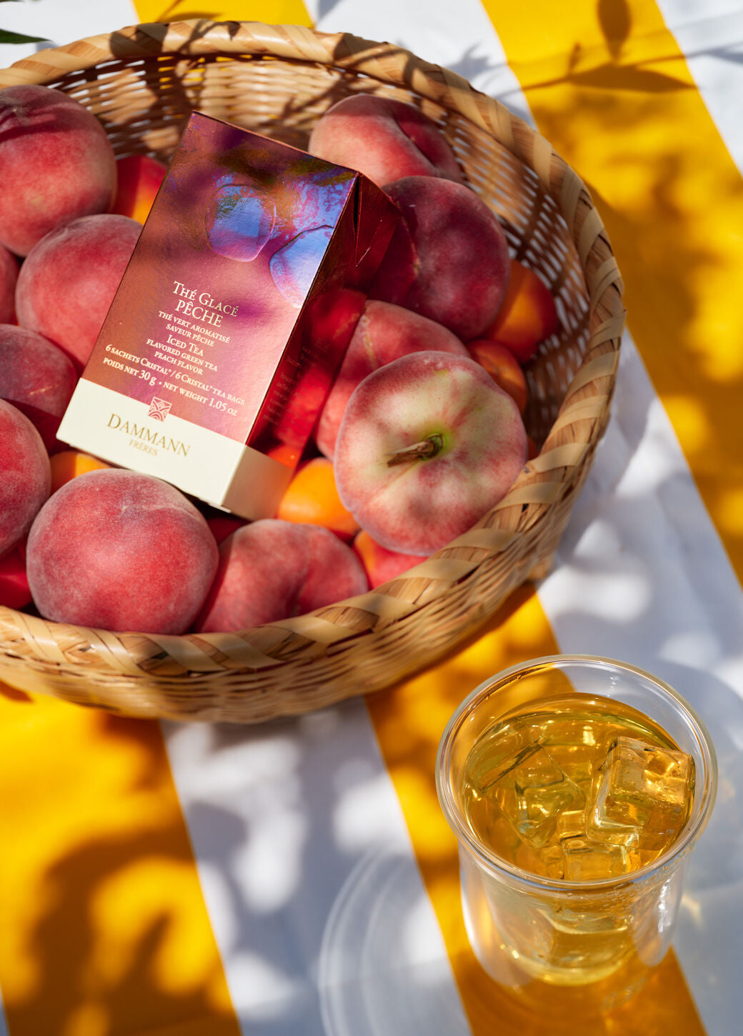 Iced Tea Peach & Peach Blossom - Dammann Freres