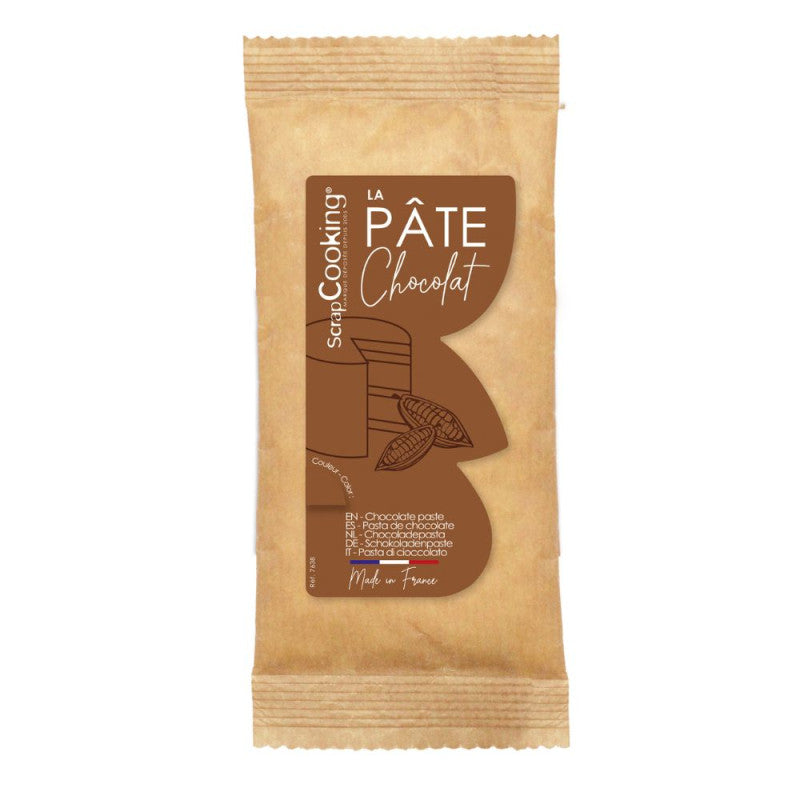Chocolate Paste for Modelling Subtle flavour- Scrapcooking