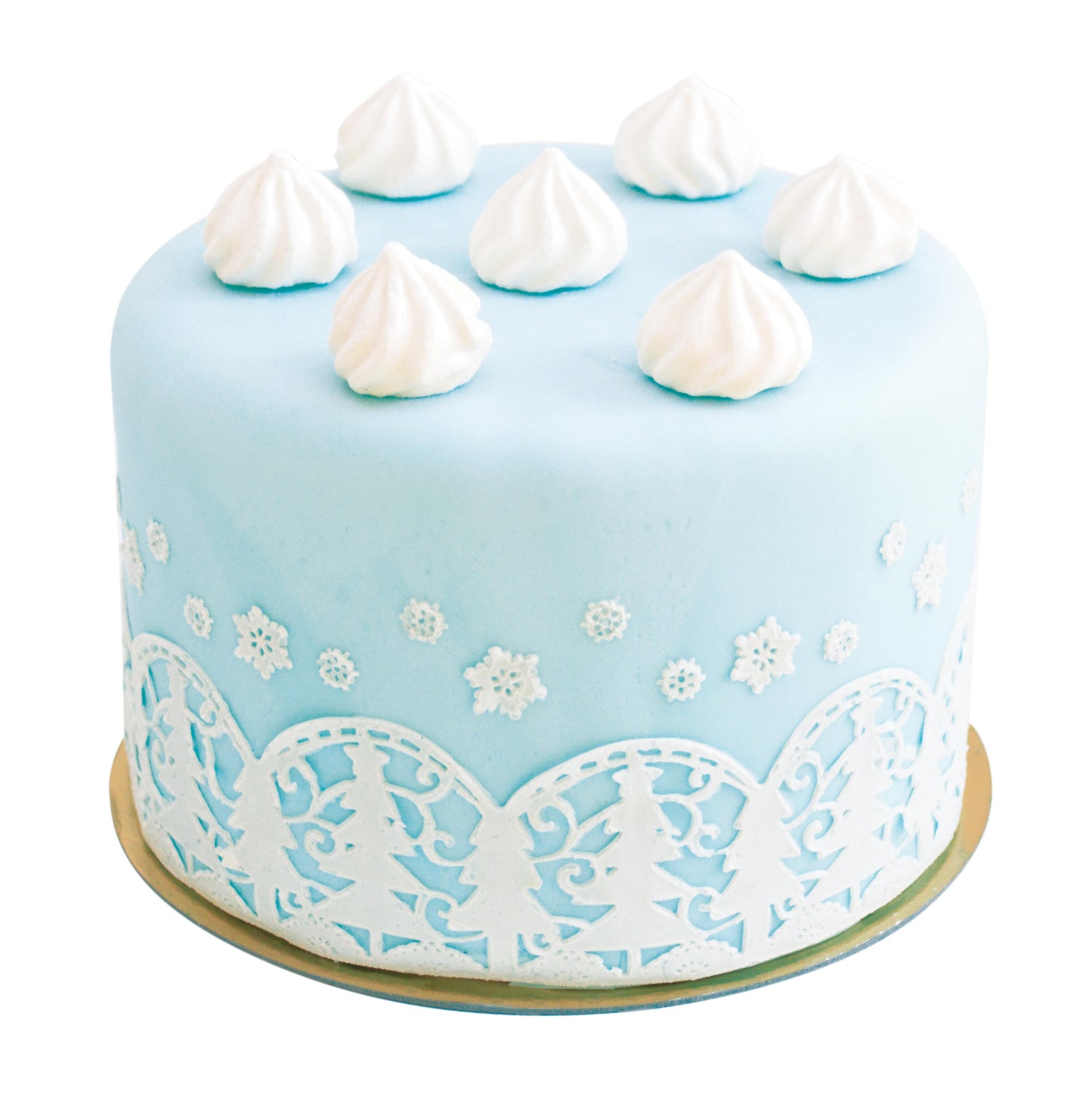 Fluted Meringue Drops - Scrapcooking