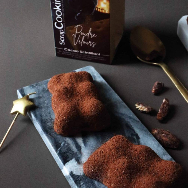 Velvet Sparkling Cocoa Powder- Scrapcooking