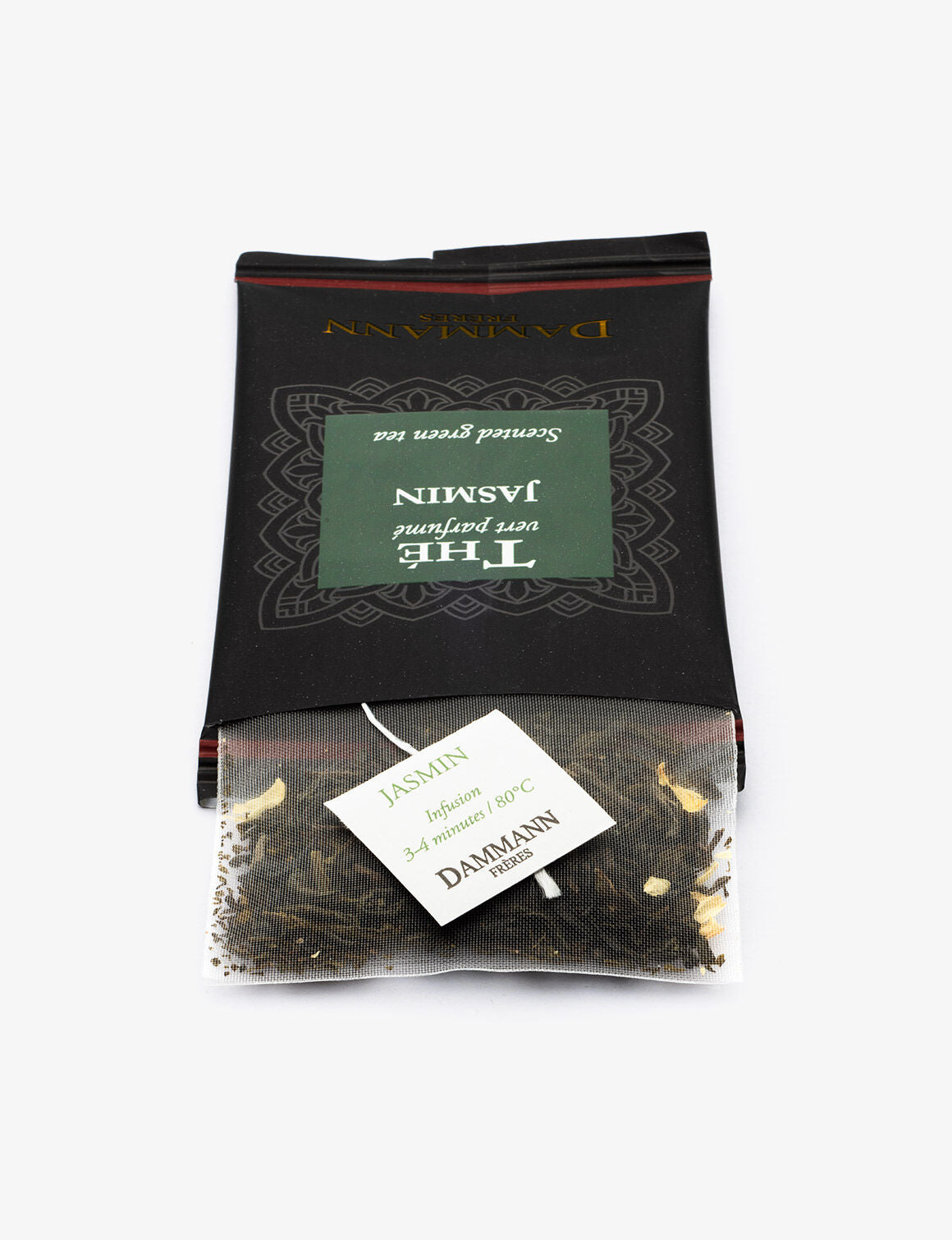 Mint Green Tea Crystal Sachets - Dammann Freres