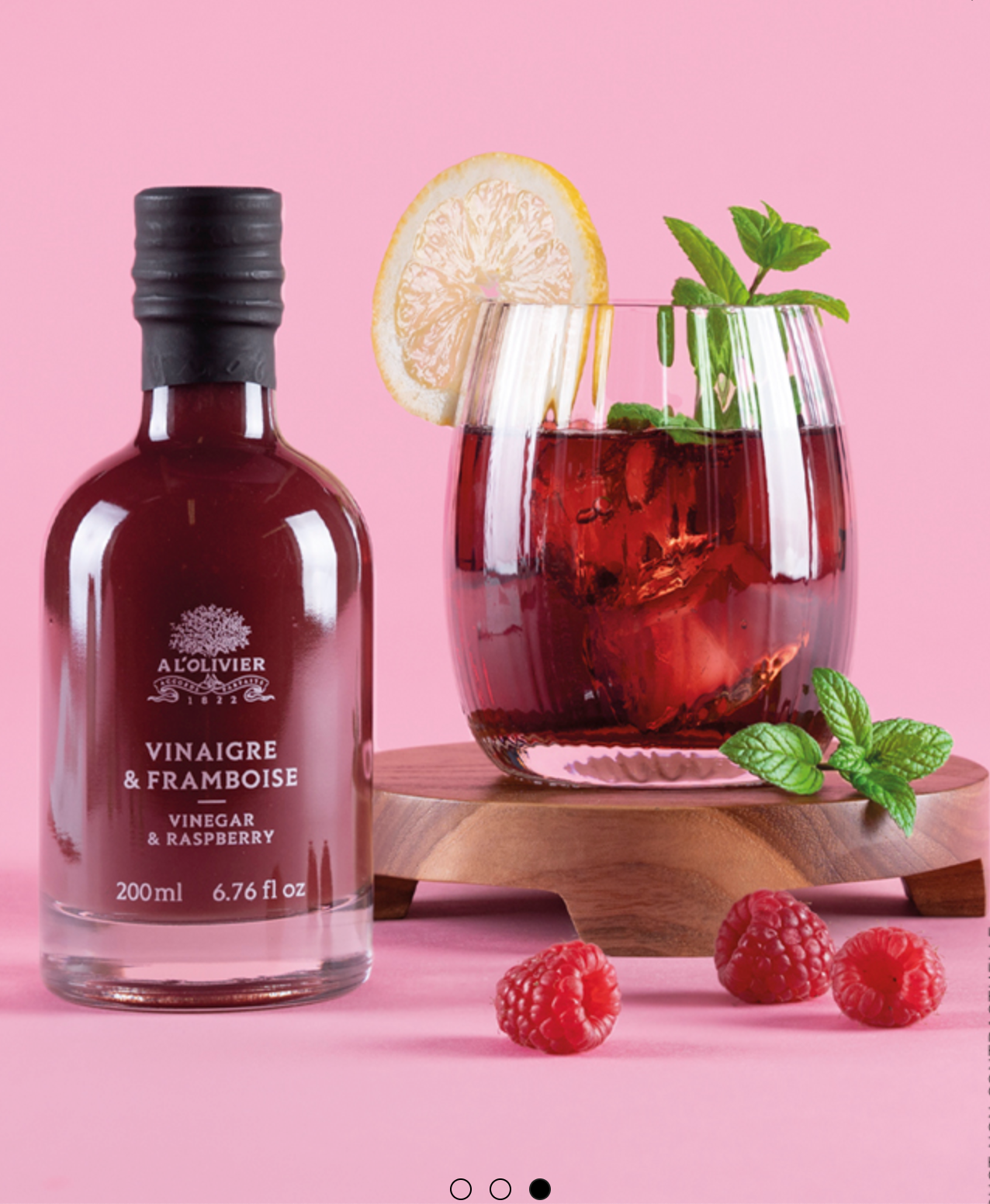 Raspberry Vinegar - A l'Olivier