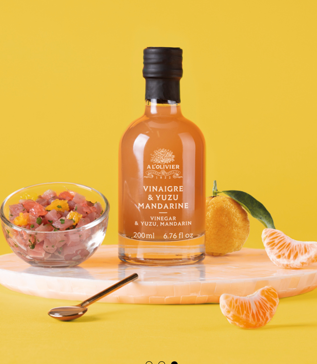 Yuzu & Mandarin Vinegar - A l'Olivier