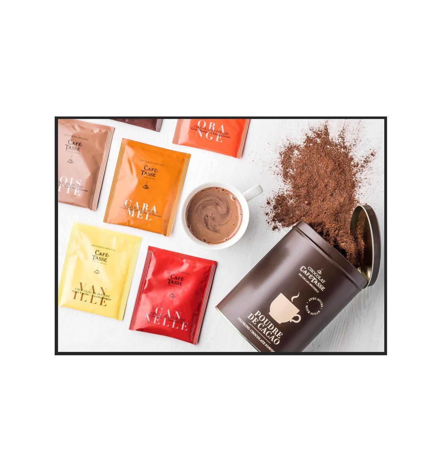 Cocoa powder Metal box