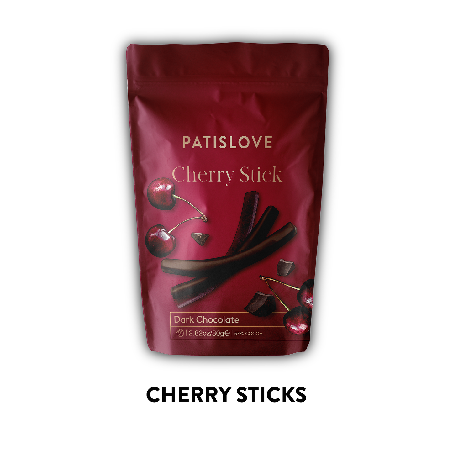 Cherry Stick Dark Chocolate - Patislove