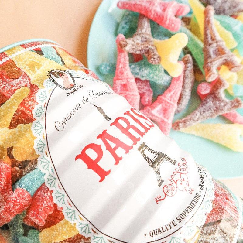 Sour Paris candies Piggy Bank Box - Sophie M