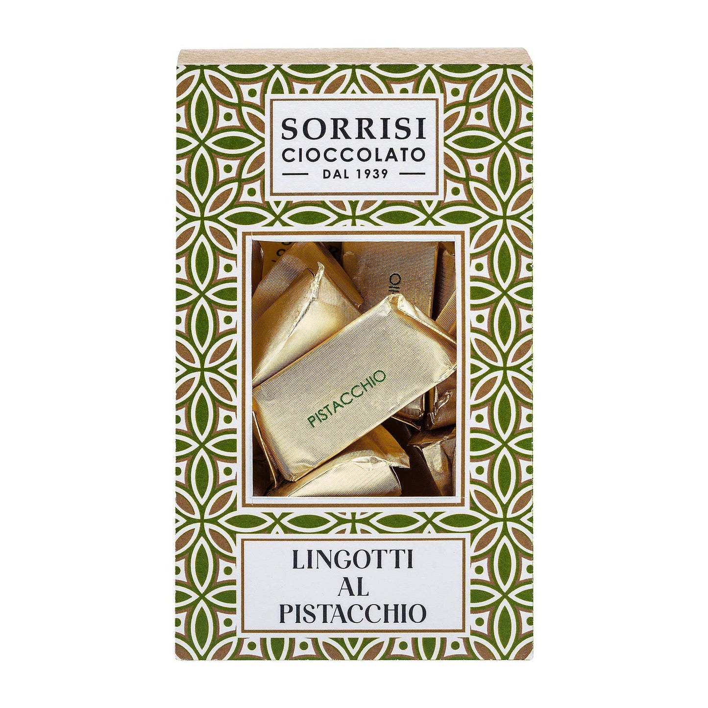 Pistachio Gianduiotti Box- Sorrisi & Boella