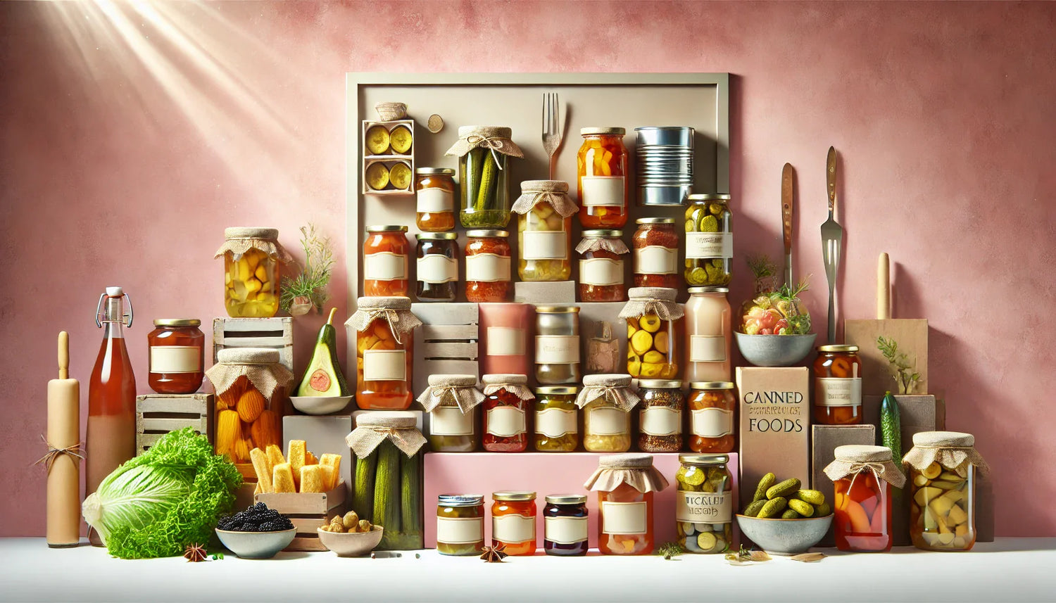 Canned & jarred food