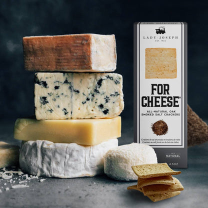 Crackers with oak smoked salt - Lady Joseph