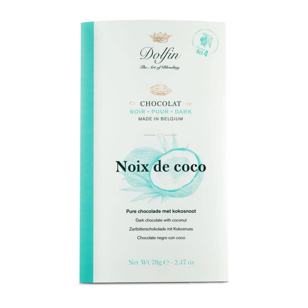 Dark Chocolate & Coconut - Dolfin
