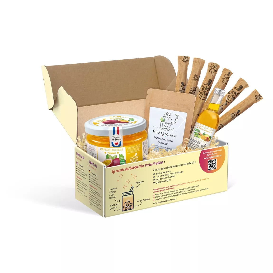 Kit Bubble Tea Popping Bubbles - Mango