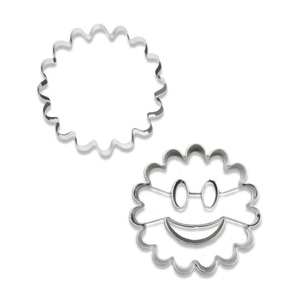 2 Biscuit Cutters Smile - Scrapcooking