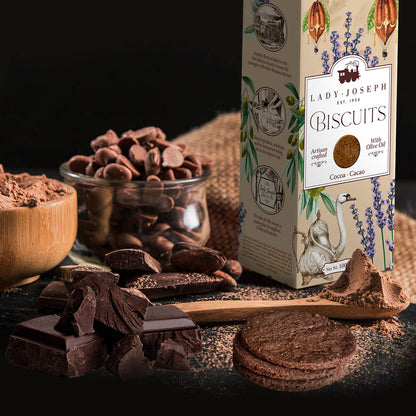 Artisan Thin and Crunchy Cacao Biscuit