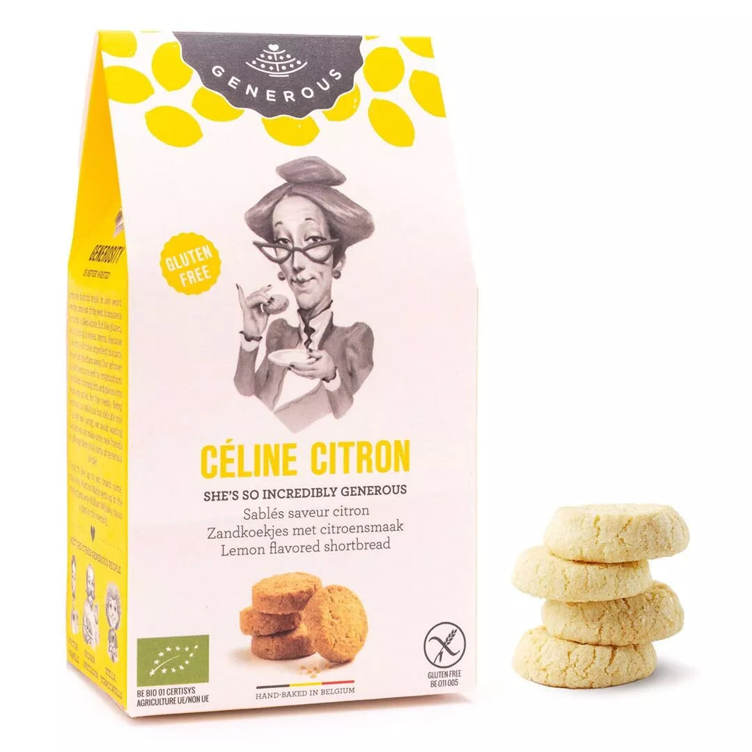 "Céline Citron"  Lemon shortbread - Generous