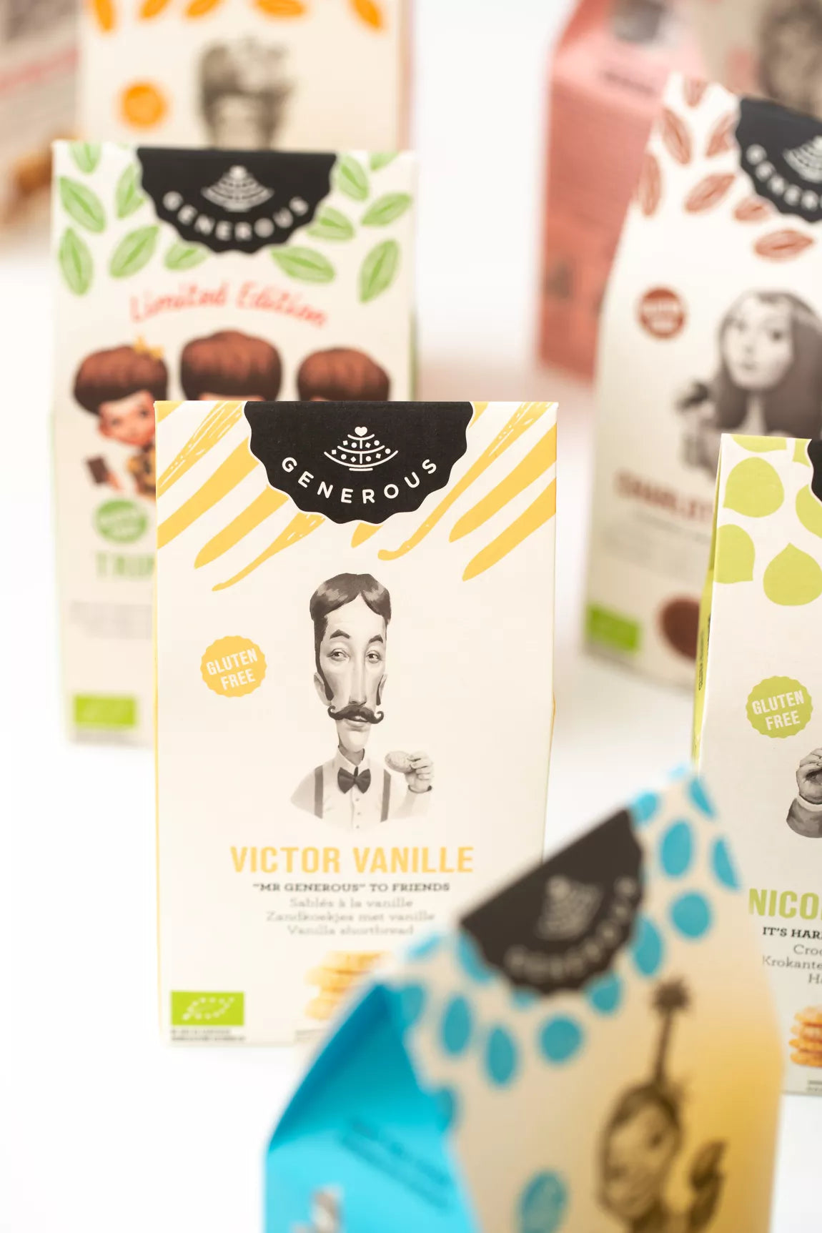 "Victor Vanille" Vanilla butter Shortbread - Generous