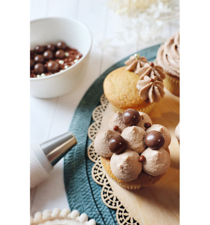 Deco Milk & Gold Choco Pearls- Scrapcooking