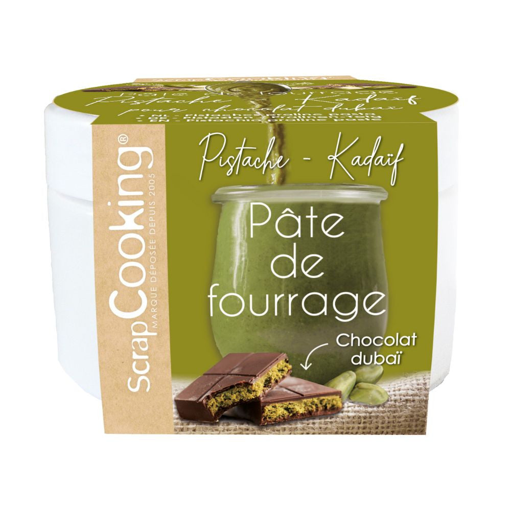 Kadaïf Pistachio Filling Paste - Scrapcooking