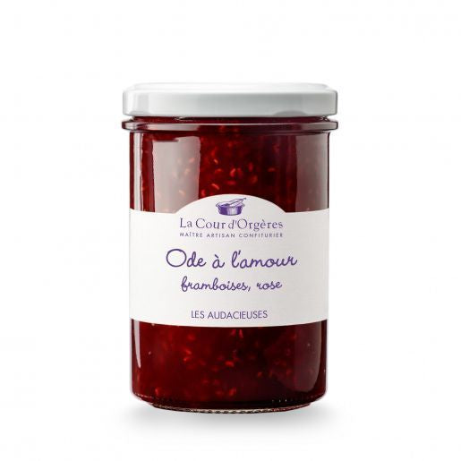 Raspberry & Roses Jam - La Cours D’orgeres