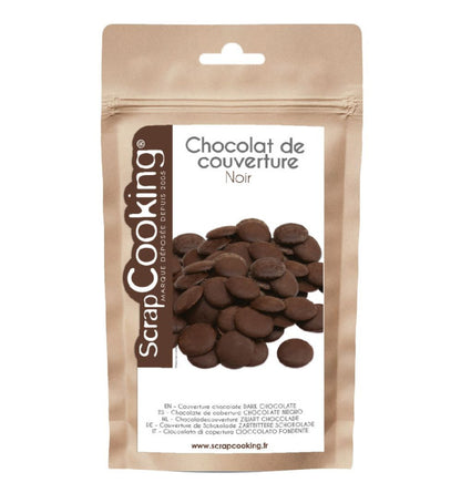 Premium Dark Chocolate Couverture- Scrapcooking