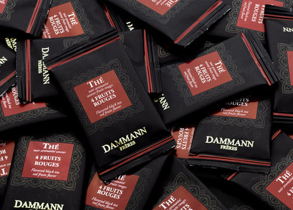 Red Fruits Black tea Crystal Sachets - Dammann Freres