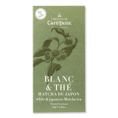 White Chocolate & Japanese Matcha Tea - Café Tasse