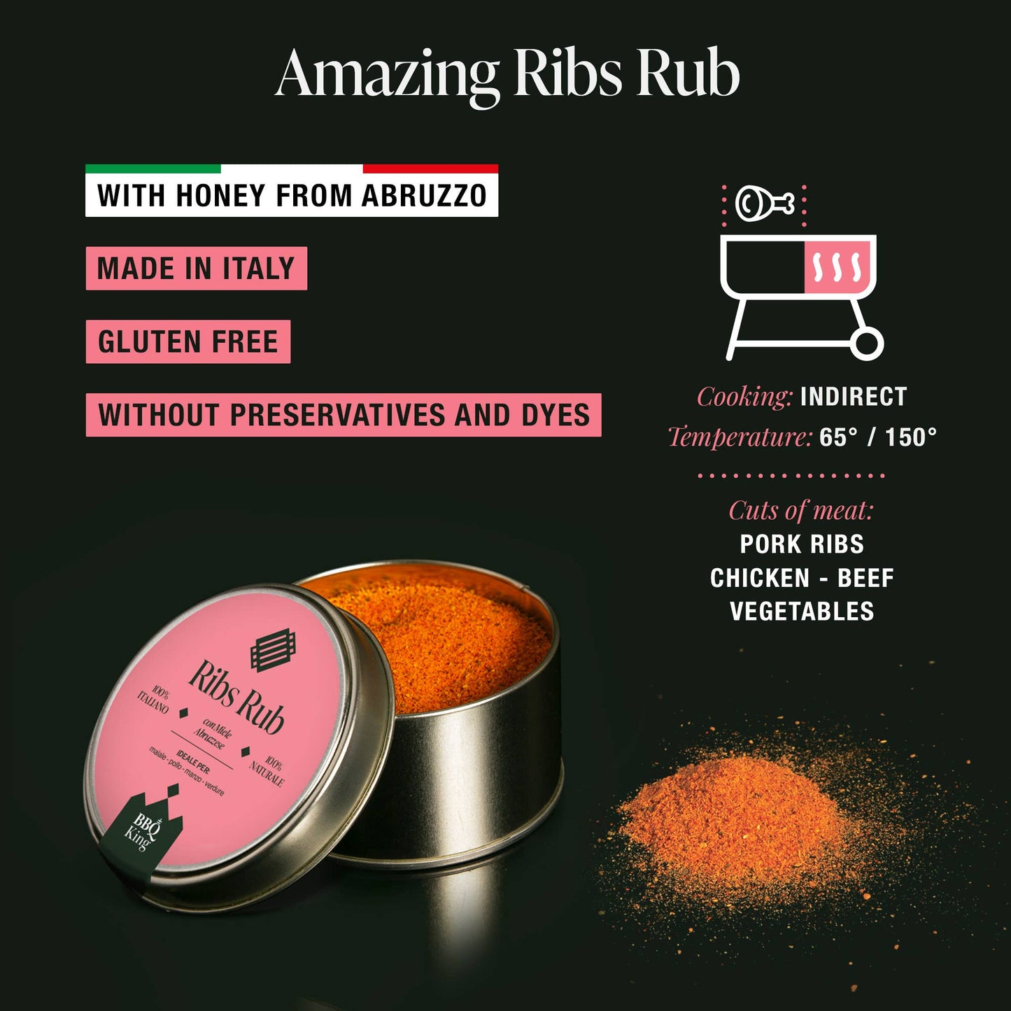 Ribs Rub - BBQ KING