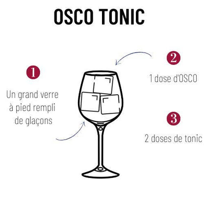 Alcohol-free aperitif “Le Rouge Ardent” - OSCO