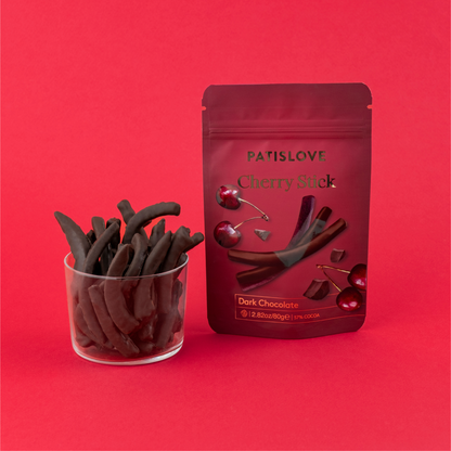 Cherry Stick Dark Chocolate - Patislove
