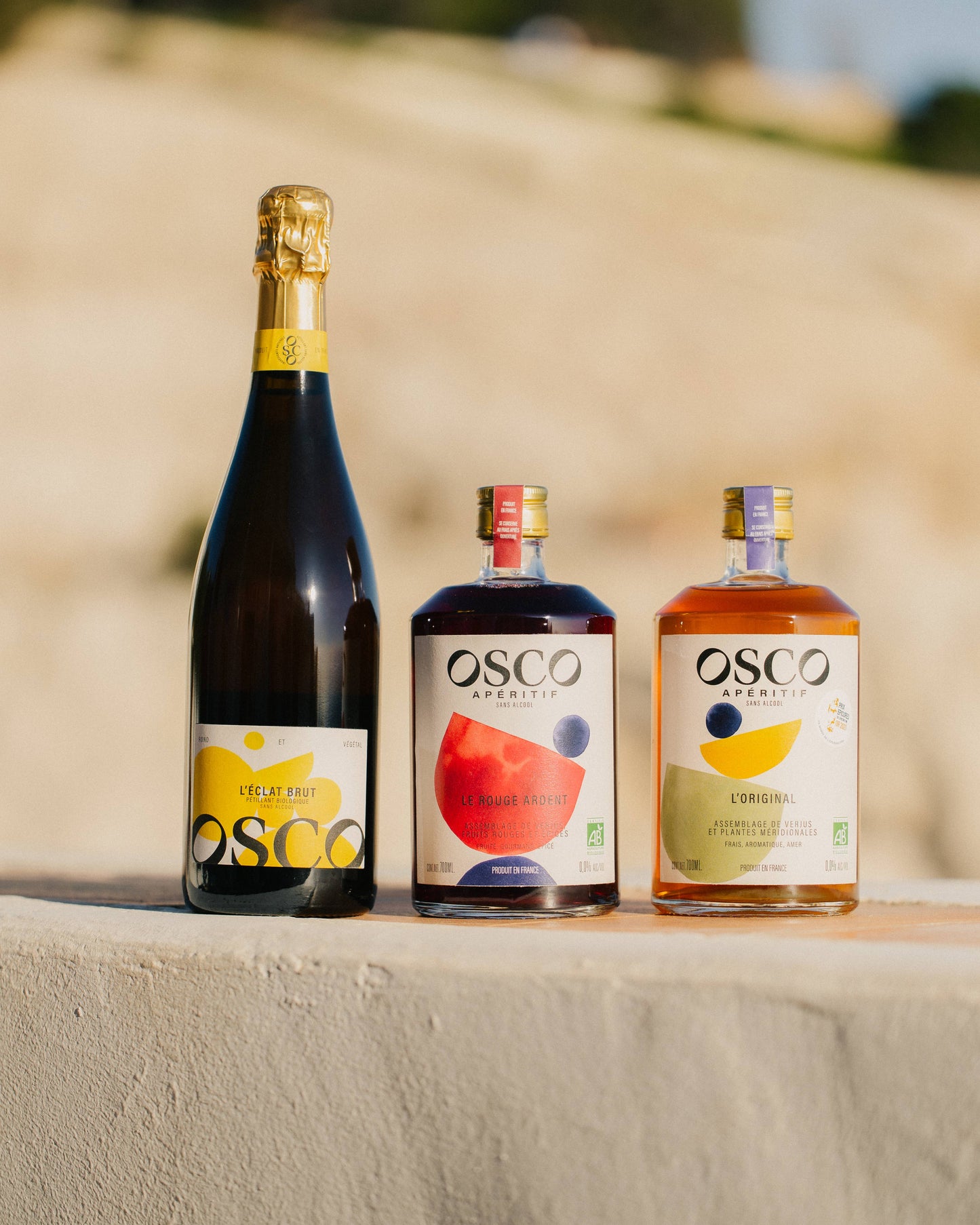 Alcohol-free aperitif “Le Rouge Ardent” - OSCO