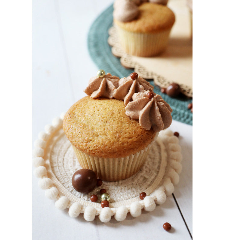 Deco Milk & Gold Choco Pearls- Scrapcooking