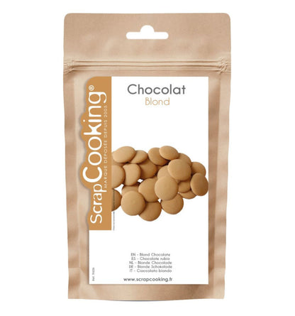Premium Blond Chocolate Couverture- Scrapcooking