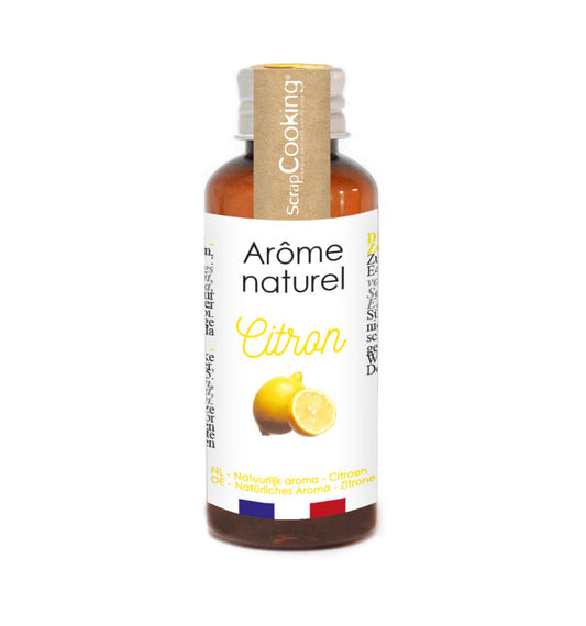 Natural Lemon Flavouring 40 ml- Scrapcooking