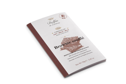 Milk Chocolate & Puffed Brownies - Dolfin