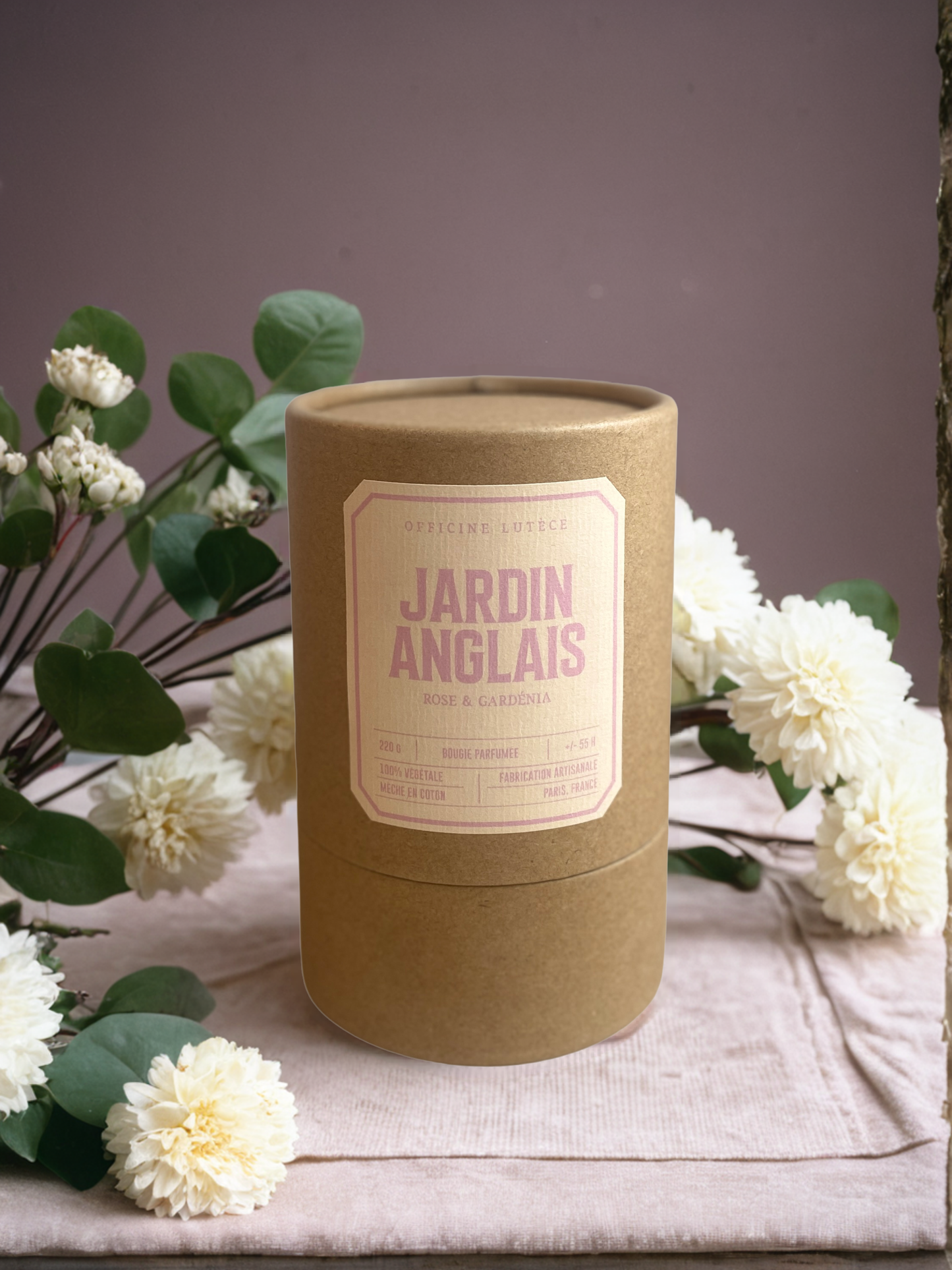 English Garden Scented Candle - Rose & Gardenia