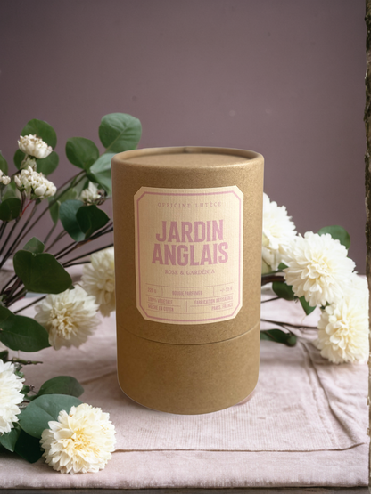 English Garden Scented Candle - Rose & Gardenia