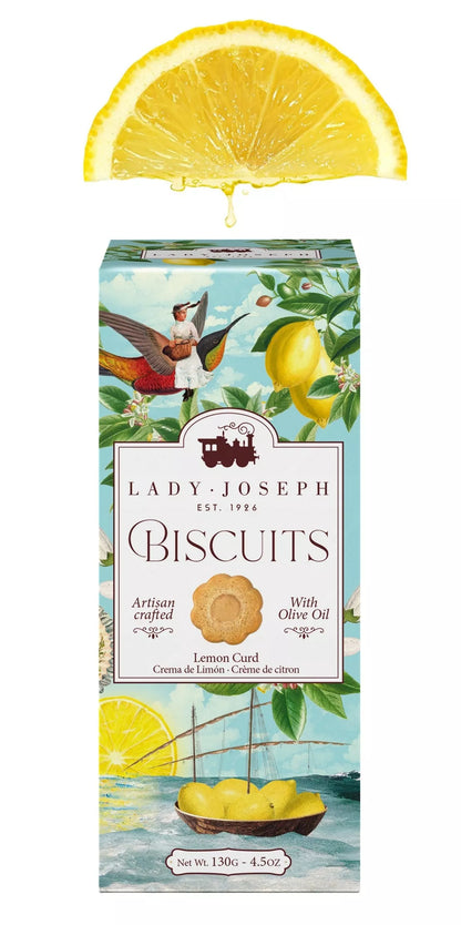 Artisan lemon cream cookies - Lady Joseph