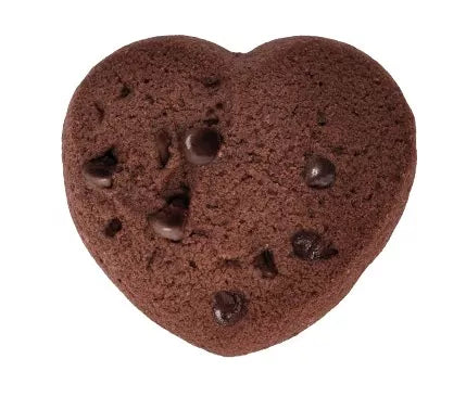 Heart shaped chocolate cookies - Lady Joseph
