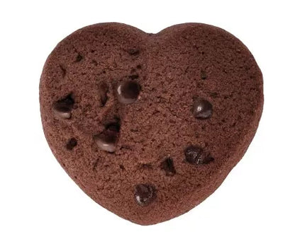 Heart shaped chocolate cookies - Lady Joseph